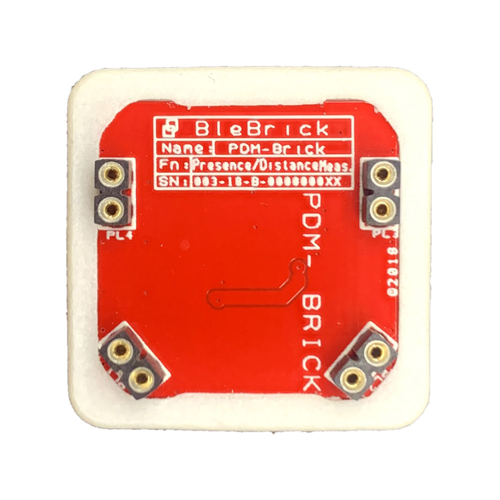 The PDM Blebrick Is A Time-of-Flight (ToF), Laser-ranging Sensor With Accurate Ranging And Fast Ranging Frequency, Allowing Distance Measurement, Presence Detection And Flow Monitoring.