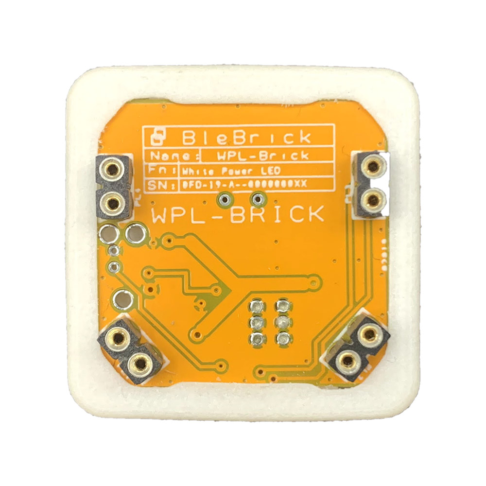 Il Blebrick WPL è Un Attuatore Che Include Un LED Bianco Ad Alta Potenza, In Grado Di Inviare Segnalazioni Visive
