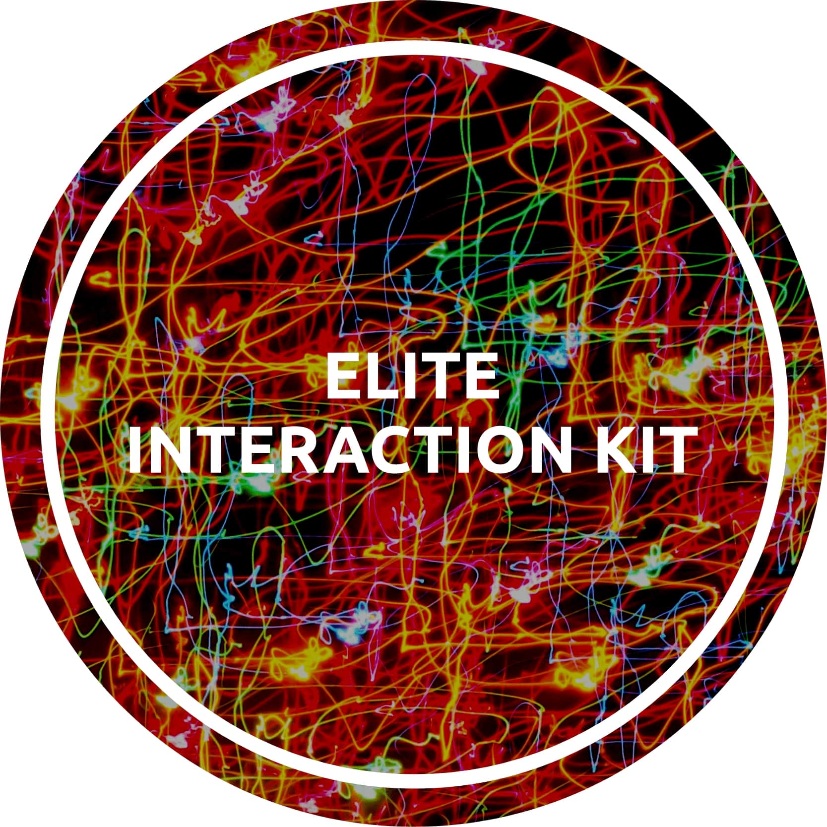 L’Elite Interaction Kit include BLE-B, CAP, PCB, VBR, BUZ, WPL, RPS, IB3 e FIX con housing